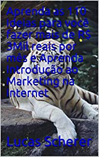 Livro Aprenda as 110 Ideias para você fazer mais de R$ 3Mil reais por mês e Aprenda Introdução ao Marketing na Internet