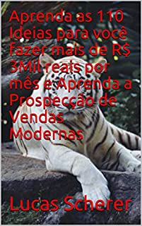 Livro Aprenda as 110 Ideias para você fazer mais de R$ 3Mil reais por mês e Aprenda a Prospecção de Vendas Modernas