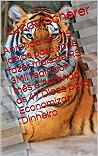 Livro Aprenda as 115 Ideias para você fazer mais de R$ 3Mil reais por mês e Aprenda as 47 Dicas para Economizar Dinheiro