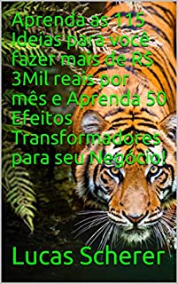 Aprenda as 115 Ideias para você fazer mais de R$ 3Mil reais por mês e Aprenda 50 Efeitos Transformadores para seu Negócio!