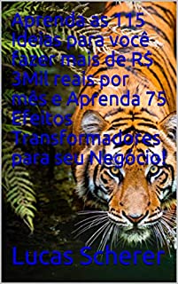 Livro Aprenda as 115 Ideias para você fazer mais de R$ 3Mil reais por mês e Aprenda 75 Efeitos Transformadores para seu Negócio!