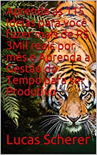 Livro Aprenda as 115 Ideias para você fazer mais de R$ 3Mil reais por mês e Aprenda a Gestão do Tempo para ser Produtivo