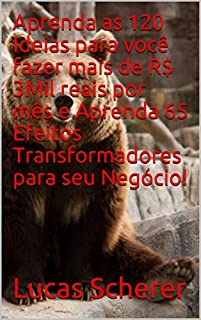 Livro Aprenda as 120 Ideias para você fazer mais de R$ 3Mil reais por mês e Aprenda 65 Efeitos Transformadores para seu Negócio!