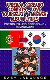 Livro Aprenda Coreano com BTS - LOVE YOURSELF 結 'Answer' Album Lyrics