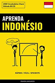 Livro Aprenda Indonésio - Rápido / Fácil / Eficiente: 2000 Vocabulários Chave