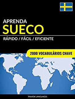 Livro Aprenda Sueco - Rápido / Fácil / Eficiente: 2000 Vocabulários Chave