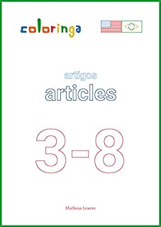 Livro Aprender Artigos no Futuro em Inglês (3-8): Livros de Exercícios para Aprender Inglês em Casa - Coloringa