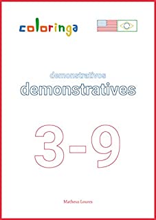 Livro Aprender Demonstrativos no Futuro em Inglês (3-9): Livros de Exercícios para Aprender Inglês em Casa - Coloringa