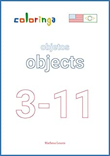 Livro Aprender Frases com Objetos no Futuro (3-11): Livros de Exercícios para Aprender Inglês em Casa - Coloringa