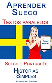 Livro Aprender Sueco - Textos Paralelos- Histórias Simples ( Sueco - Português)
