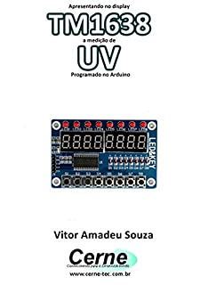 Apresentando no display TM1638 a medição de UV Programado no Arduino