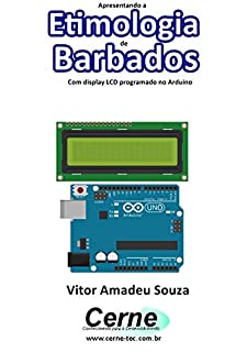 Apresentando a Etimologia de Barbados Com display LCD programado no Arduino