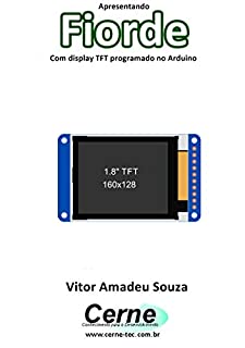 Livro Apresentando Fiorde Com display TFT programado no Arduino