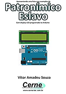Apresentando uma lista com exemplos de Patronímico Eslavo Com display LCD programado no Arduino