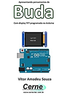 Livro Apresentando pensamentos de Buda Com display TFT programado no Arduino