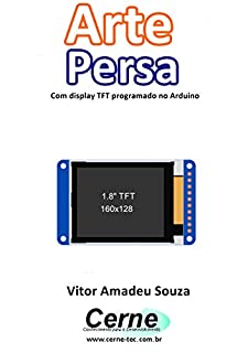 Livro Arte Persa Com display TFT programado no Arduino