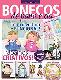 Livro Artesanato Simples - 20/12/2021 - Bonecos de Pano e Cia (EdiCase Publicações)