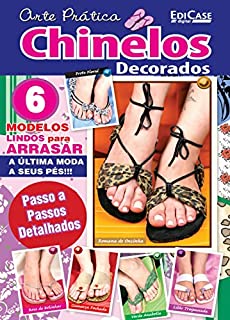Livro Artesanato Simples - Chinelos decorados - 25/04/2022 (EdiCase Publicações)