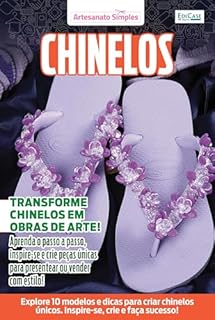 Livro Artesanato Simples Ed. 08 - Chinelos