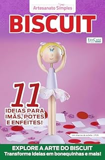 Livro Artesanato Simples Ed. 09 - Biscuit