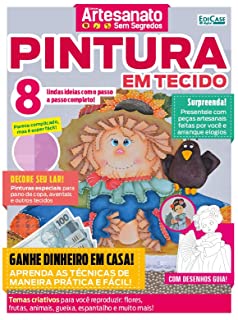 Livro Artesanato Simples - Pintura em Tecido - 23/01/2023