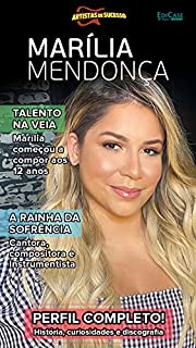 Livro Artistas de Sucesso Ed. 16 - Marília Mendonça (EdiCase Publicações)