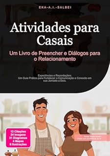 Livro Atividades para Casais: Um Livro de Preencher e Diálogos para o Relacionamento
