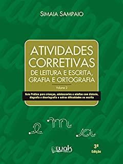 Livro Atividades corretivas de leitura e escrita, grafia e ortografia