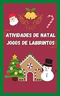 Livro Atividades de Natal: Jogos de Labirintos