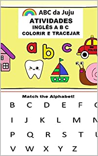 Livro Atividades de A a Z para colorir : ABC da JUJU