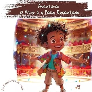 Livro O Ator e o Palco Encantado (As Aventuras de Malik)