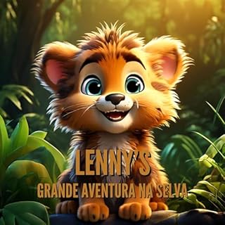 Livro A grande aventura de Lenny na selva - para crianças a partir de 3 anos (Livro infantil)
