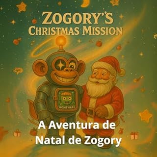 A Aventura de Natal de Zogory: Um robô espacial, um pequeno alien e uma missão para salvar o Natal (zogory (edição em Português) Livro 1)