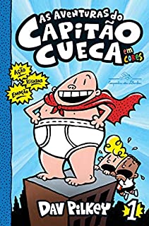 Livro As aventuras do Capitão Cueca