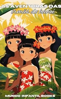 Livro As aventuras da irmãs do havaí