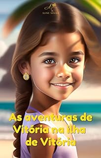 Livro As Aventuras de Vitória na Ilha de Vitória