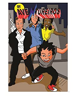 Livro Os Aventureiros Ed. nº 01 em quadrinhos