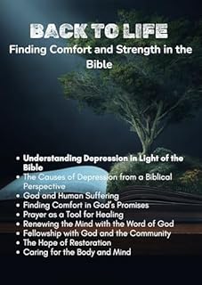 Livro Back to Life: Finding Comfort and Strength in the Bible (English Edition)