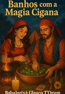 Livro Banhos Com A Magia Cigana