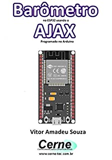 Livro Barômetro  no ESP32 usando o AJAX Programado no Arduino