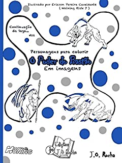 O Poder do Bastão em imagens: Personagens para colorir (Saga O Poder do Bastão Livro 8)