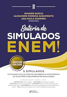 Livro Bateria de simulados para o ENEM - 1ª Ed - 2023