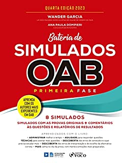 Livro Bateria de Simulados OAB: Primeira fase