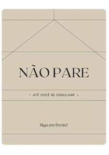 Livro Bege Clássico Refinado Motivação Diário