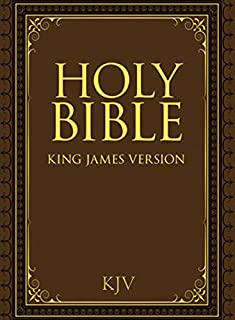 Livro Bible: Holy Bible King James Version