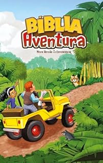 Livro Bíblia Aventura para crianças, NVI, capa safari, modelo rosa