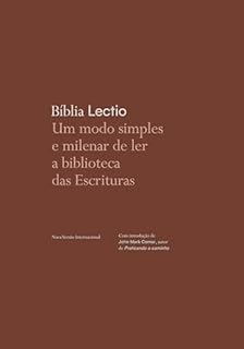 Bíblia Lectio, Nova Versão Internacional (NVI), tecido sobre capa dura