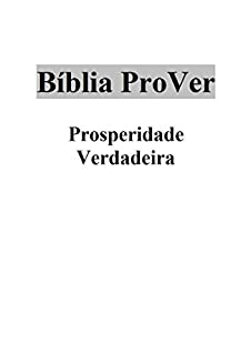 Livro Bíblia ProVer: Prosperidade Verdadeira