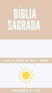 Livro Bíblia Sagrada - : Semana 2