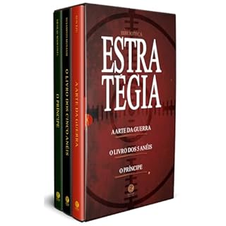 Livro Biblioteca Estratégia - Box com 3 Livros - Edição de Luxo